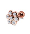 Shiny Flower Ear Piercing TIP-2770